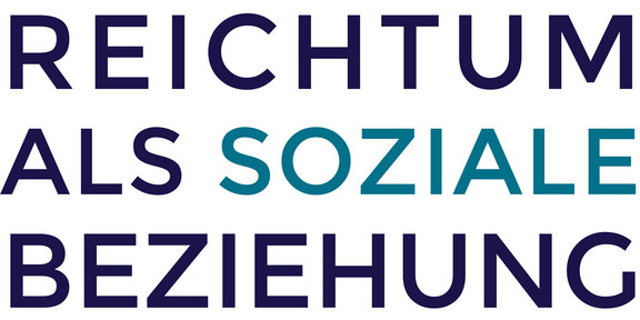 Logo VWS de Das Bild zeigt die Kontur eines Diamanten mit einem Punktnetz für soziale Beziehungen. Daneben befindet sich der Name des Projekts