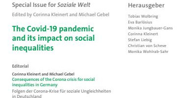 Covergrafik der Ausgabe 1/23 der Zeitschrift Soziale Welt